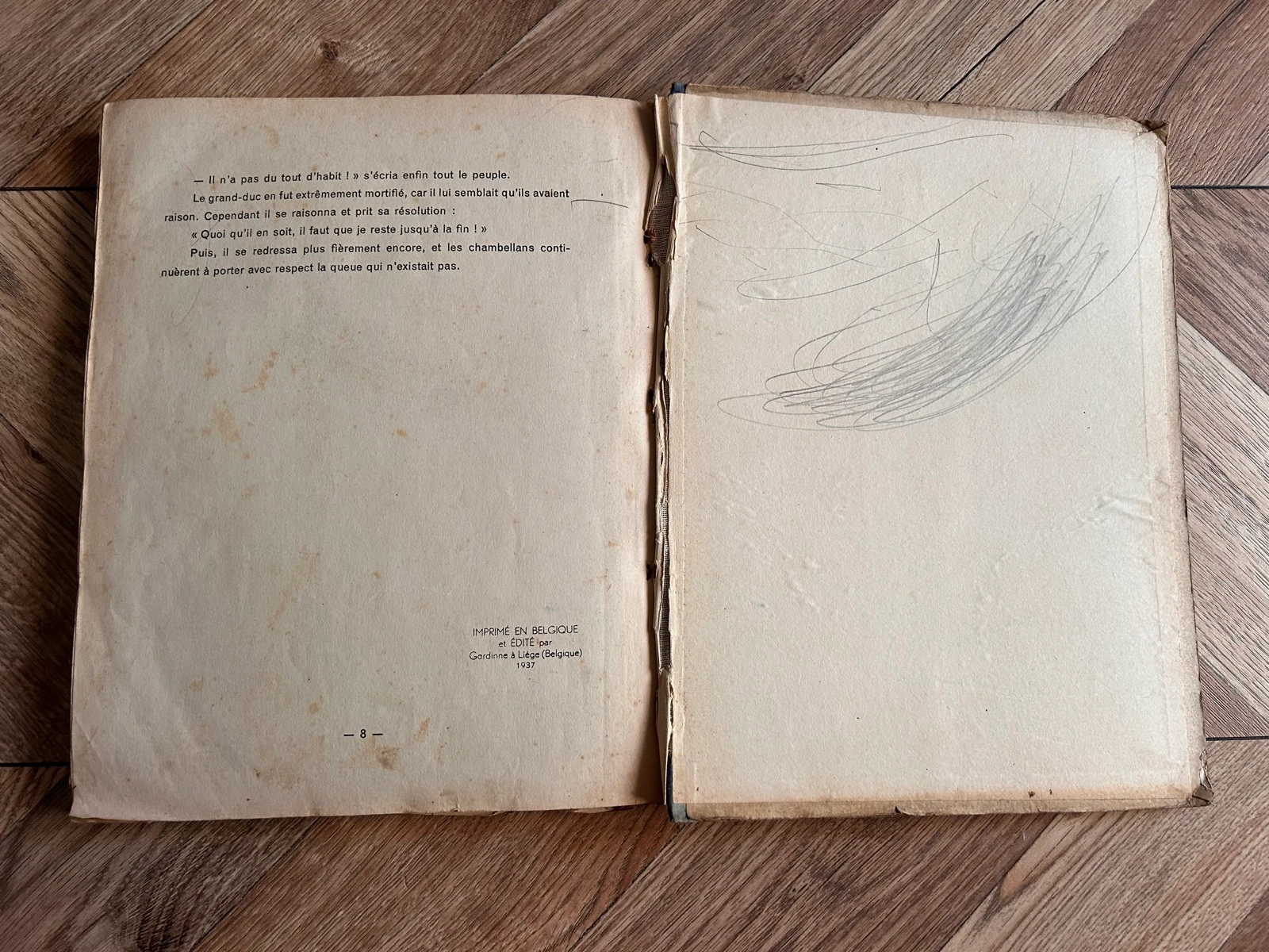 Ancient Book (1937) - Tales of Aulnoy and Andersen (Gordinne Editions) – photo 5